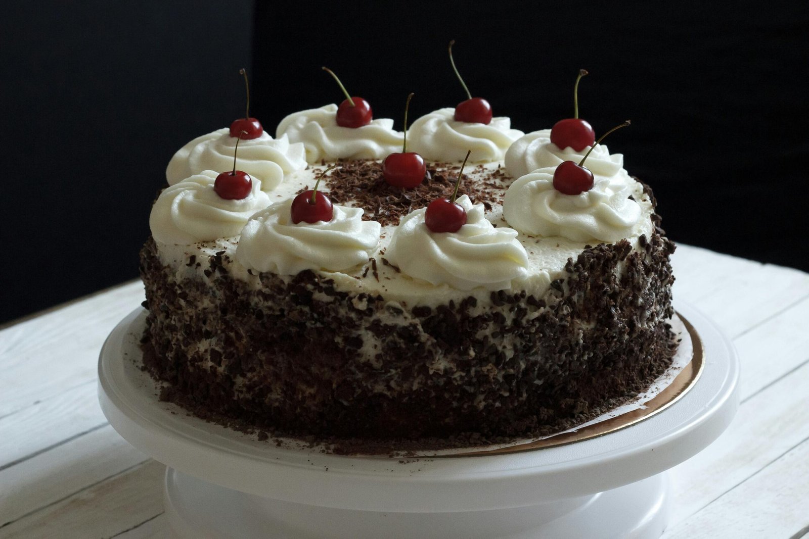 back forest cake