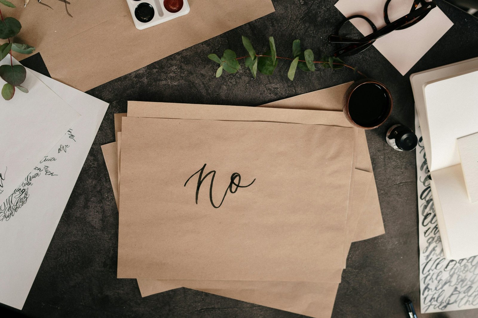 no on paper