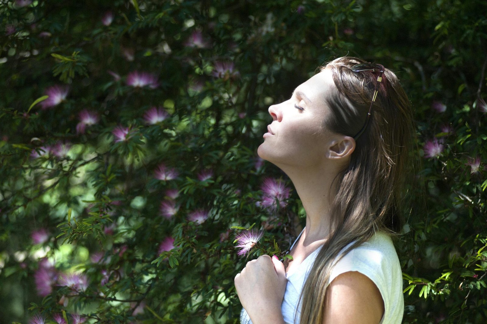 having fresh air outside