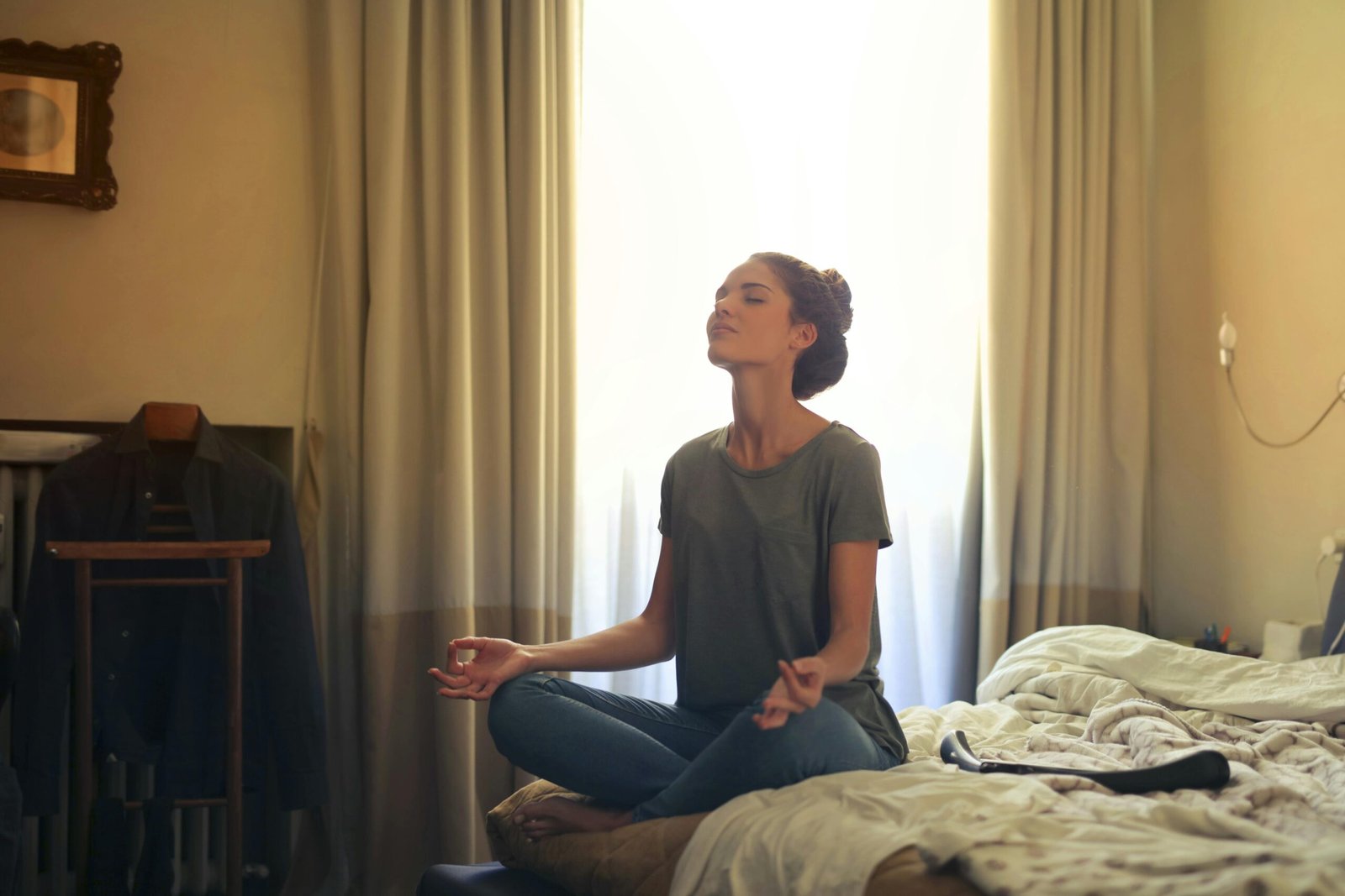 stress free meditation