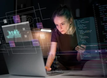 medium-shot-woman-working-laptop Top Website Design & Development Services
